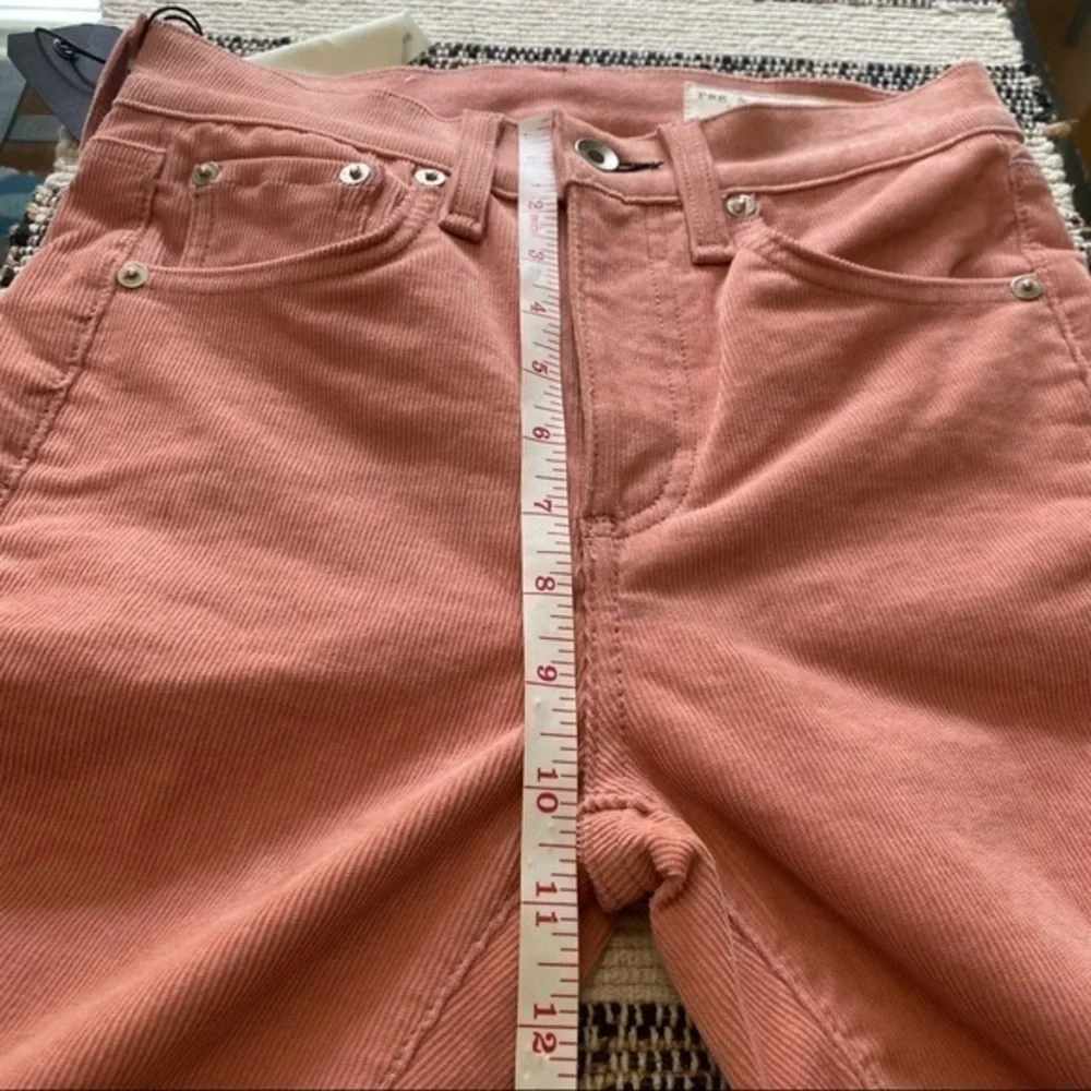 rag & bone Pink High Rise Skinny Corduroy Pants 24 - Picture 12 of 13